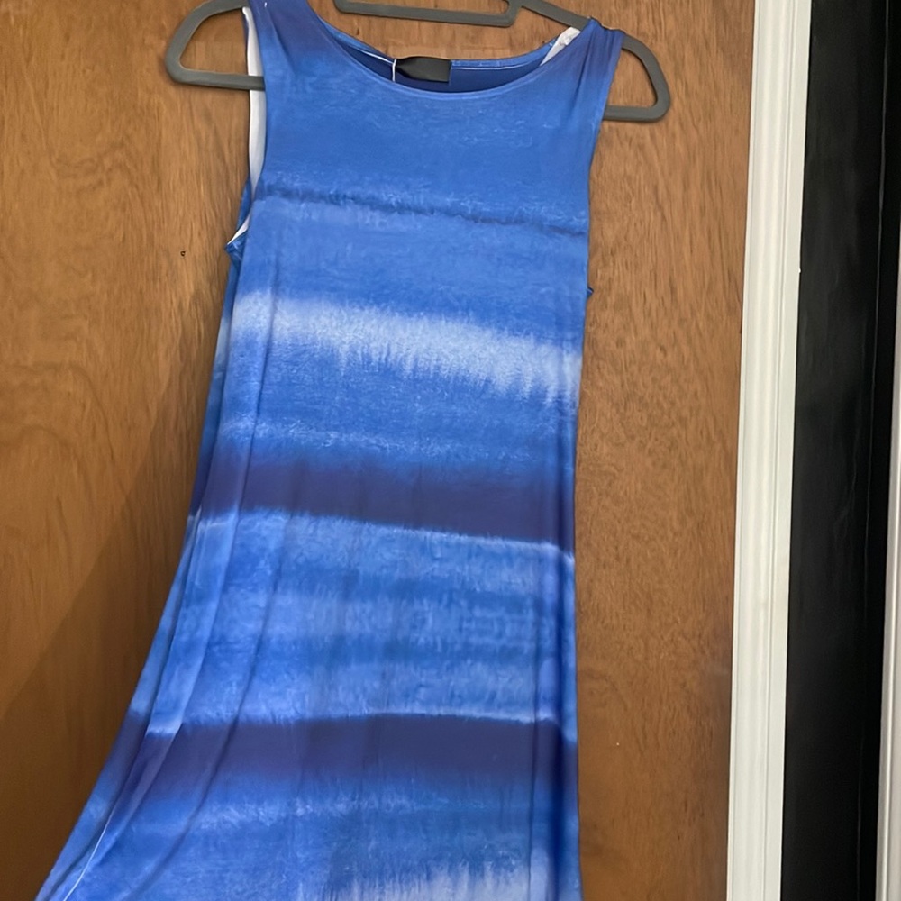 XYNC NWT blue bathing-suit coverup